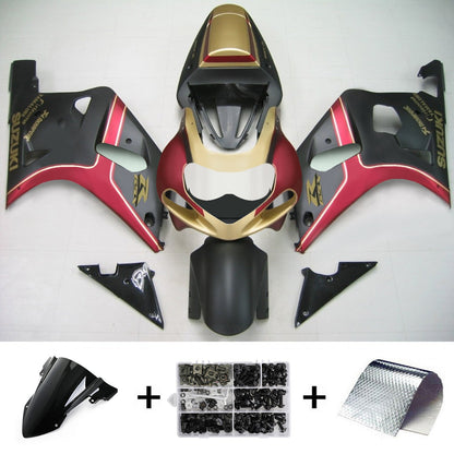 2001-2003 Suzuki GSXR750 Fairing Kit Bodywork Plastic ABS