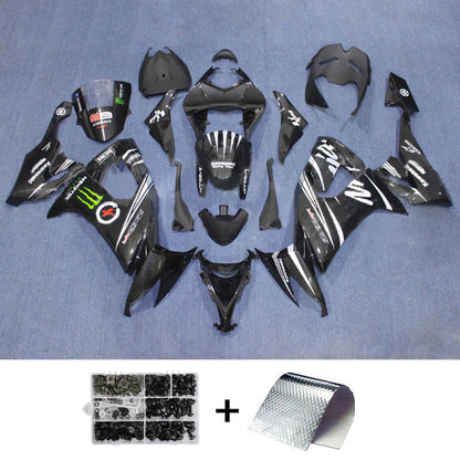 2008-2010 Kawasaki ZX10R Fairing Kit Bodywork Plastic ABS