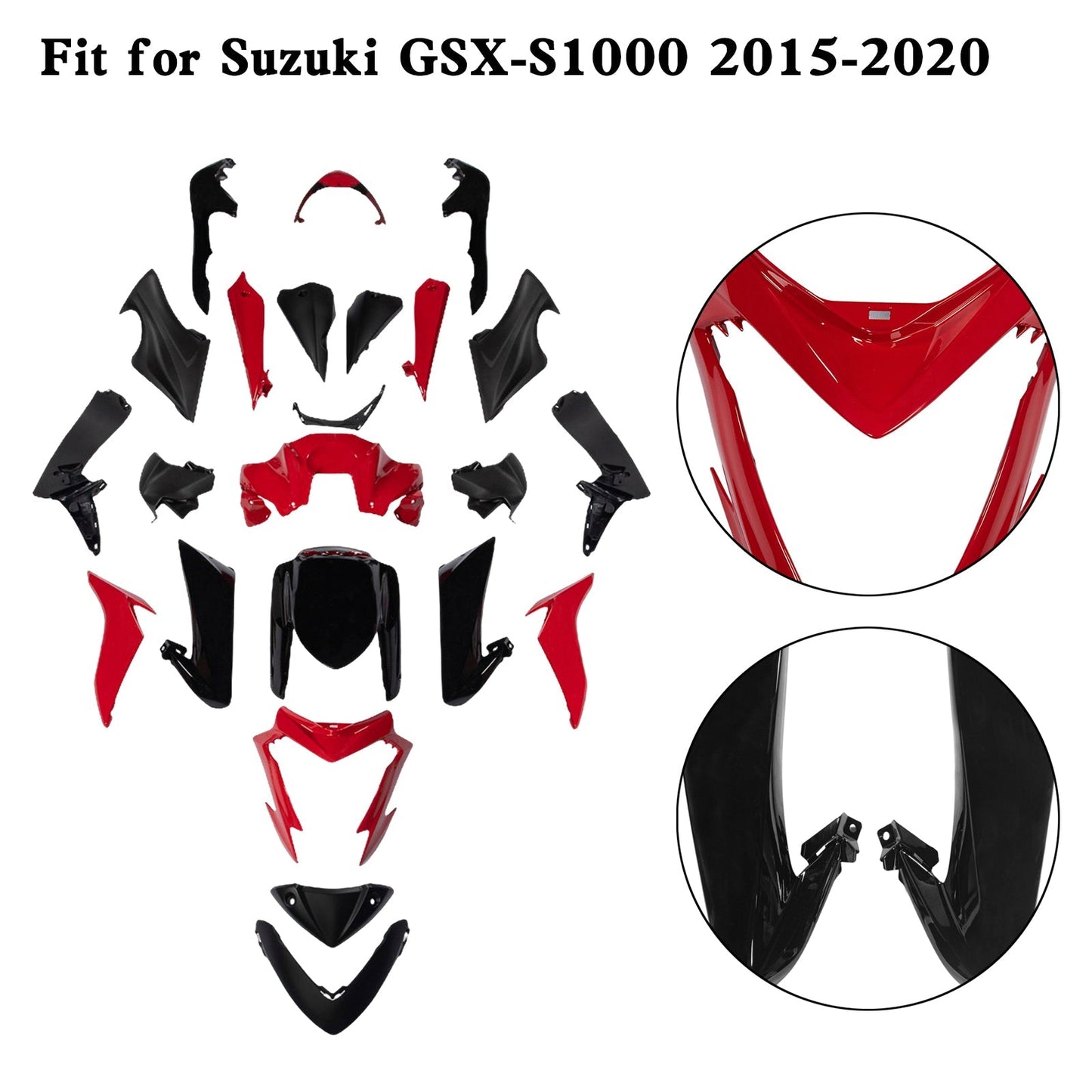 2015-2020 Suzuki GSX-S 1000 GSXS Plastic Bodywork Fairing Kit