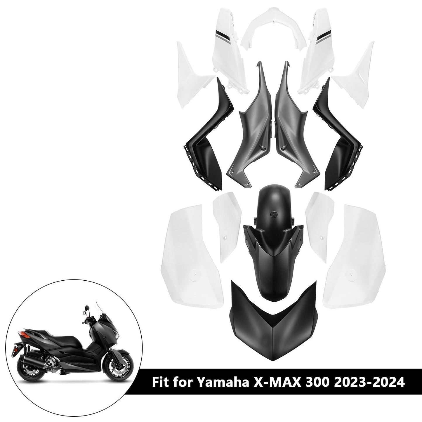 2023-2024 Yamaha X-MAX 300 XMAX Fairing Kit