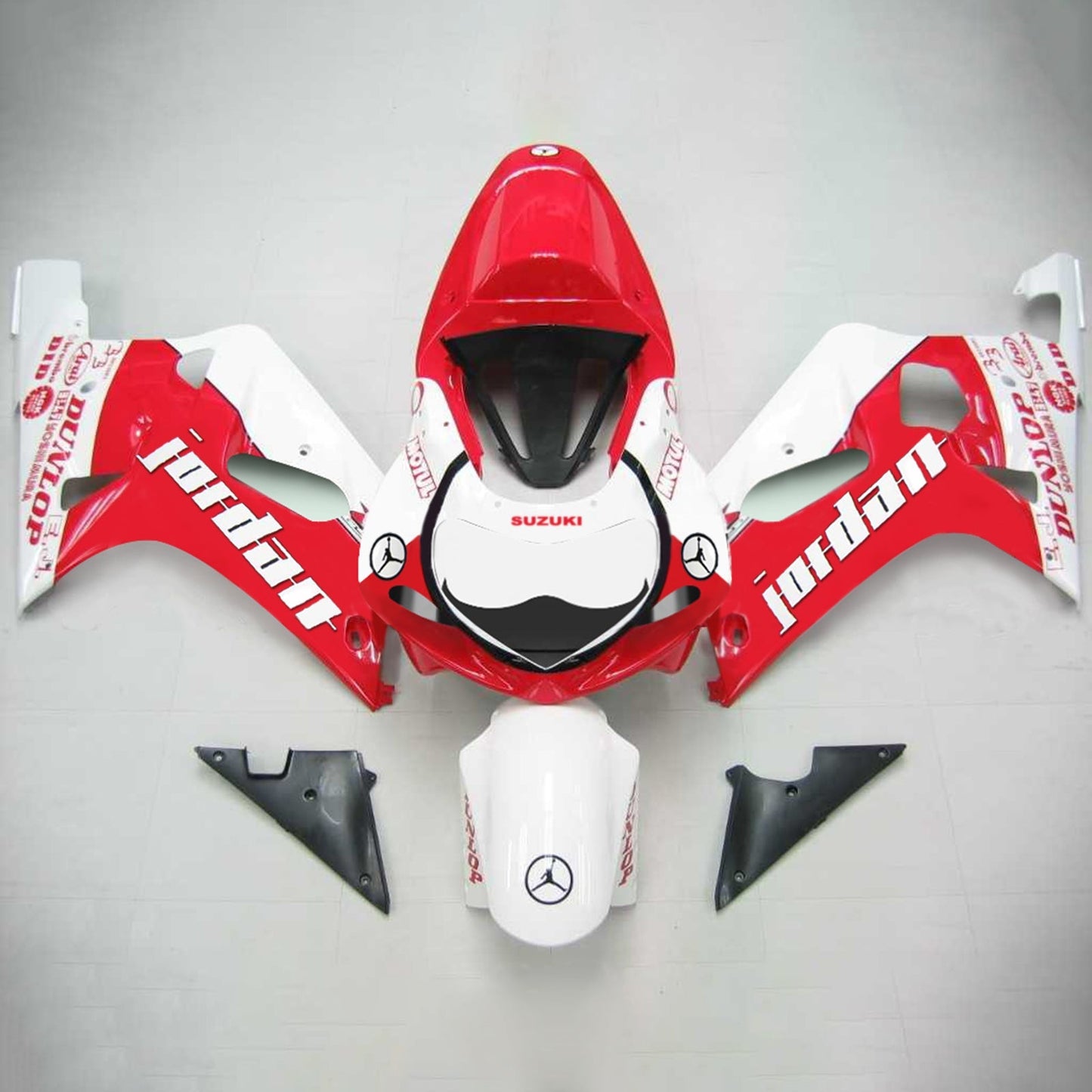 2001-2003 Suzuki GSXR750 Fairing Kit Bodywork Plastic ABS