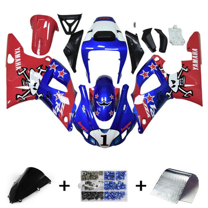 1998-1999 Yamaha YZF-R1 Fairing Kit Bodywork Plastic ABS