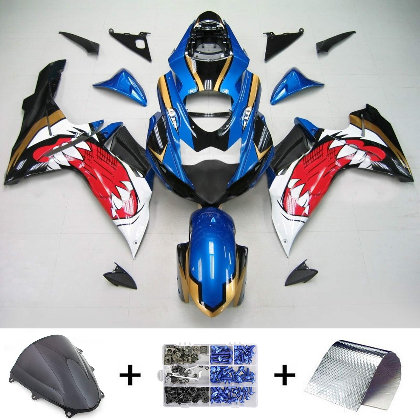 2011-2025 Suzuki GSXR 600/750 K11 Fairing Kit Bodywork Plastic ABS