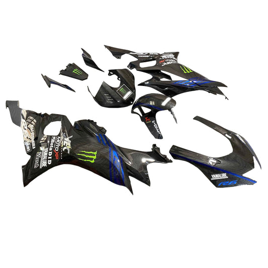 2017-2023 Yamaha YZF-R6 Fairing Kit Bodywork Plastic ABS