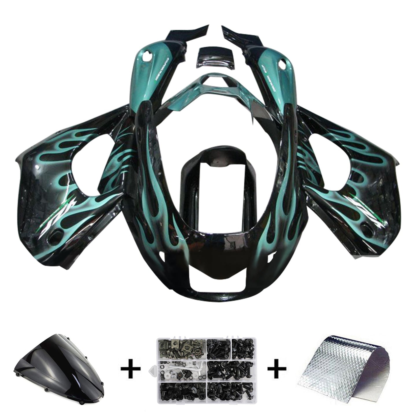 1997-2007 Yamaha YZF1000R Thunderace Fairing Kit Bodywork ABS
