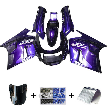 1990-1992 Kawasaki ZZR1100 Fairing Kit Bodywork ABS
