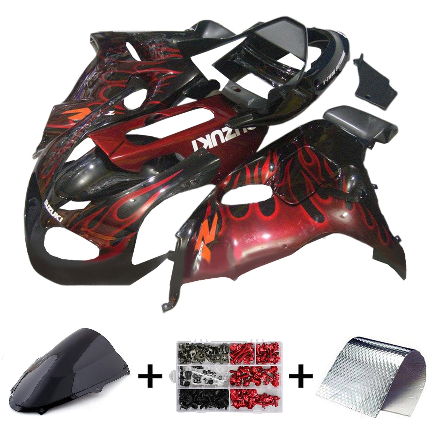 1998-2003 Suzuki TL1000R Fairing Kit Bodywork Plastic ABS