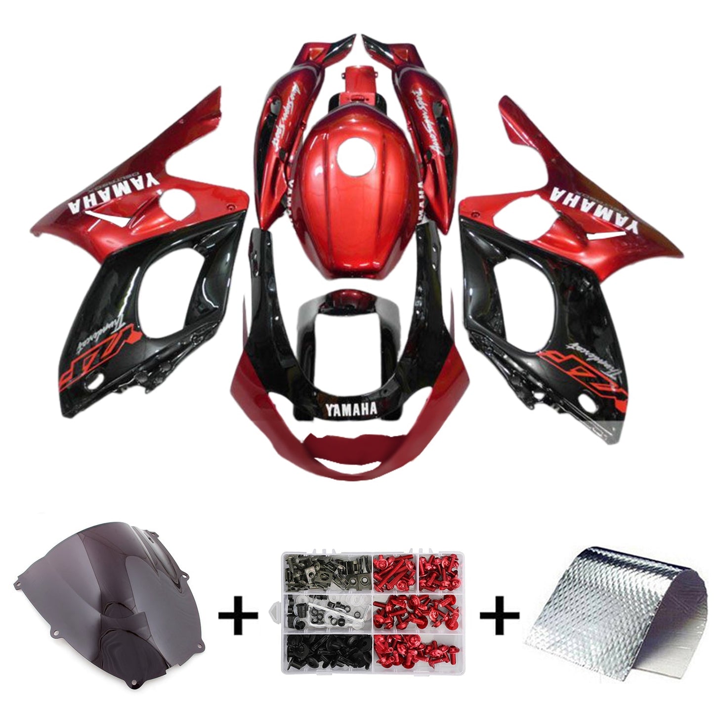 1996-2007 Yamaha YZF 600R Thundercat Fairing Kit Bodywork Plastic ABS