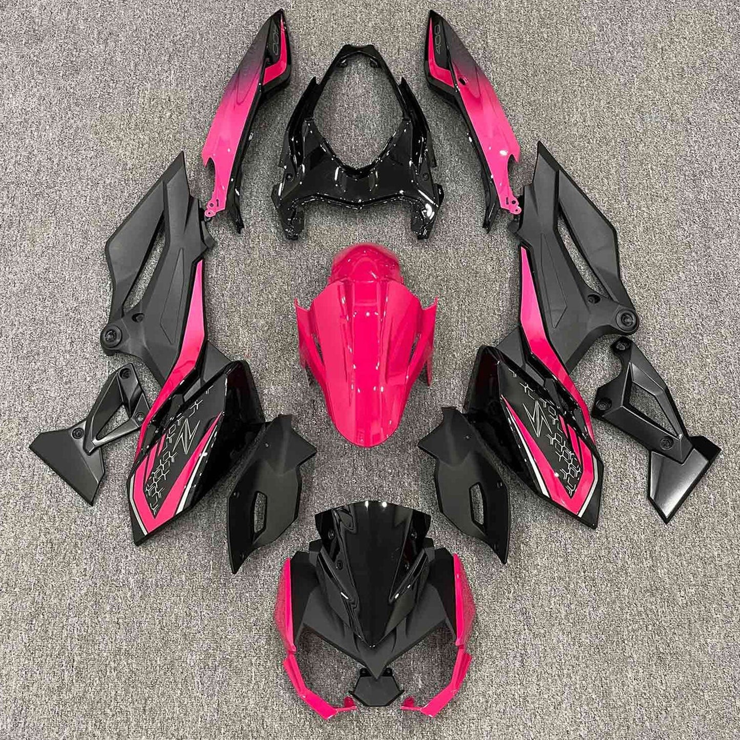 2018-2024 Kawasaki Z400 Fairing Kit Bodywork Plastic ABS