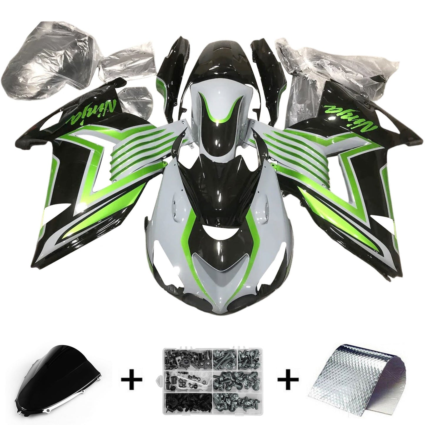 2006-2011 Kawasaki ZX14R ZZR1400 Fairing Kit Bodywork