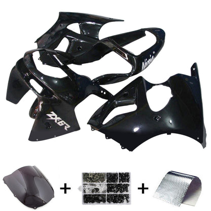 1998-1999 Kawasaki ZX6R Fairing Kit Bodywork Plastic ABS