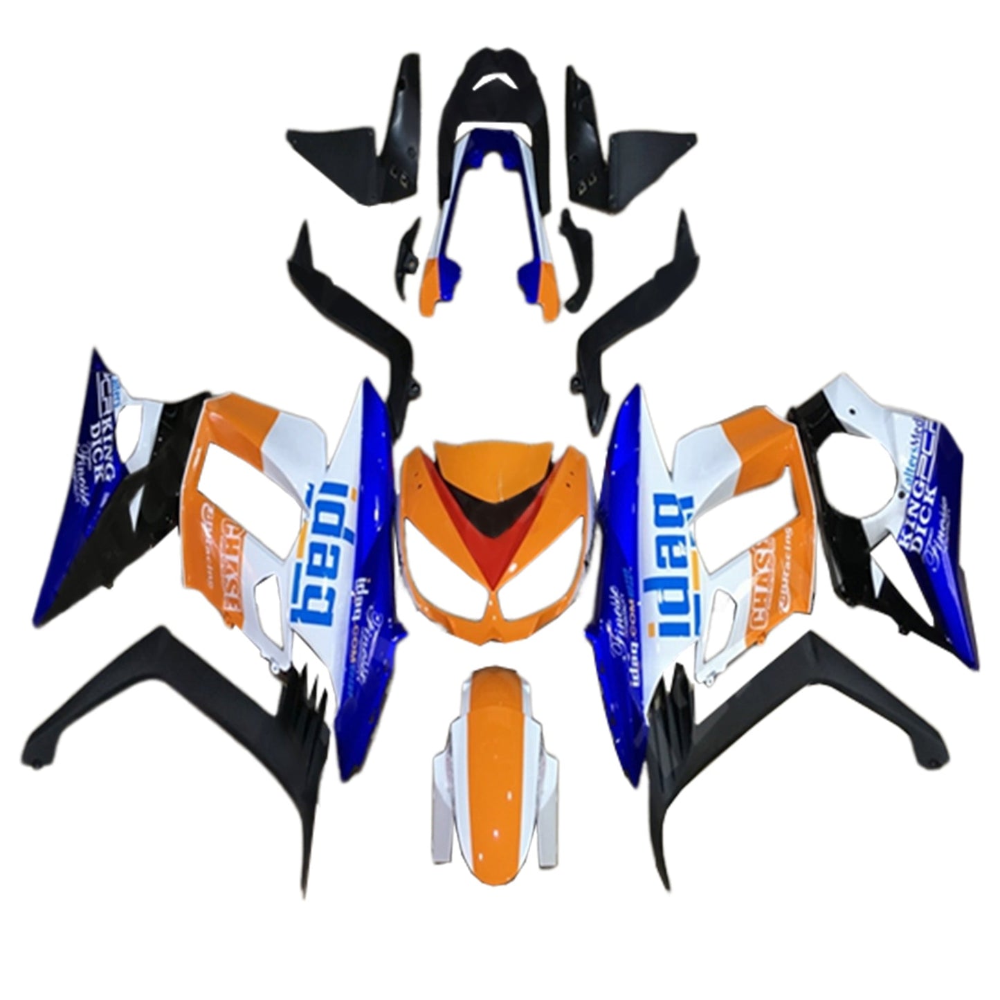 2010-2015 Kawasaki Z1000SX Fairing Kit Bodywork Plastic ABS