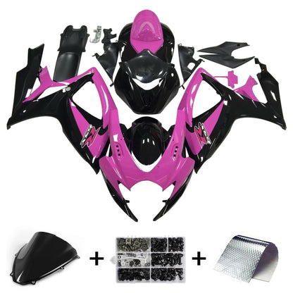 2006-2007 Suzuki GSXR 600/750 K6 Fairing Kit Bodywork Plastic ABS