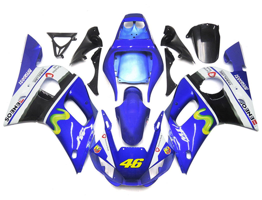 1998-2002 Yamaha YZF 600 R6 Fairing Kit Bodywork Plastic ABS