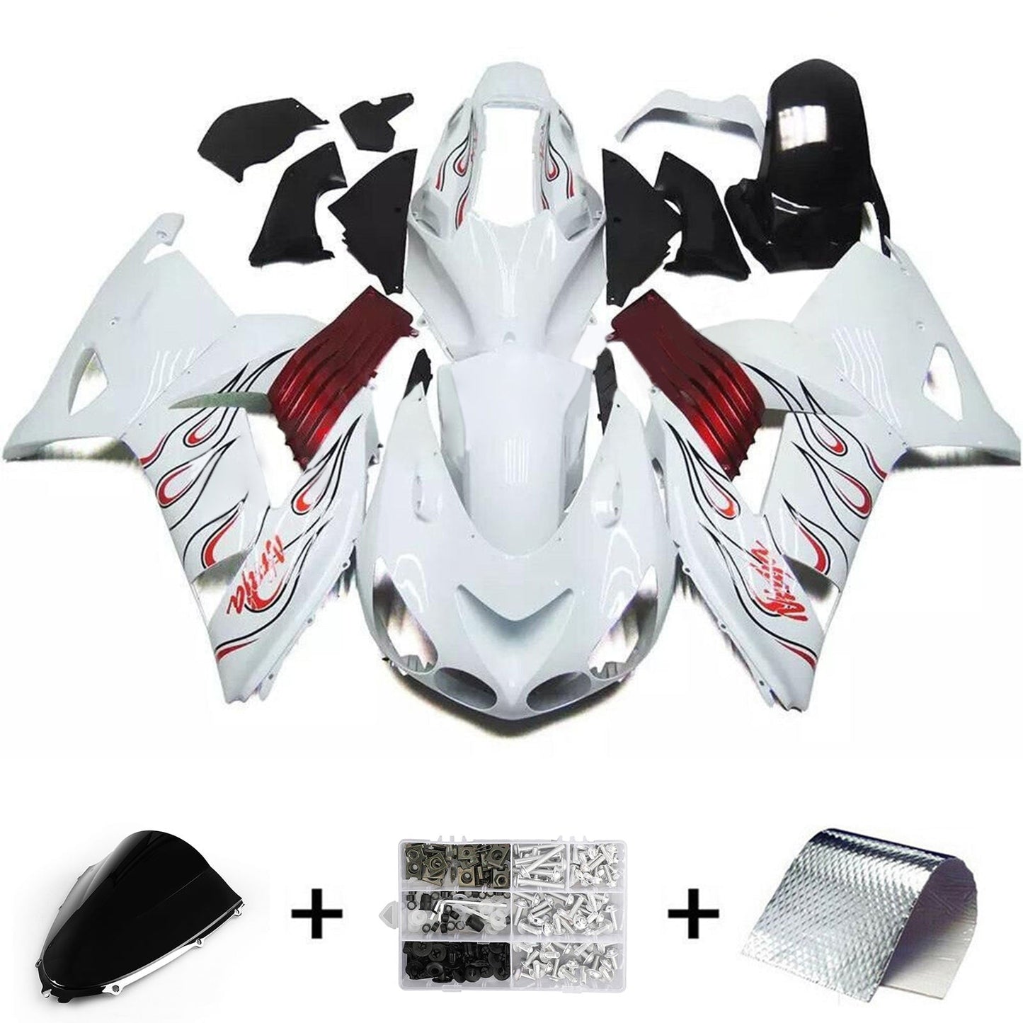 2006-2011 Kawasaki ZX14R ZZR1400 Fairing Kit Bodywork