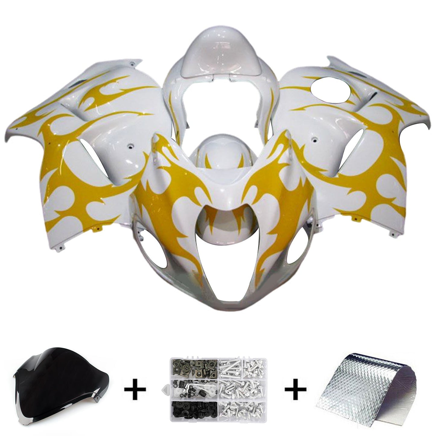 2008-2020 Suzuki Hayabusa GSX1300R Fairing Kit Bodywork Plastic ABS