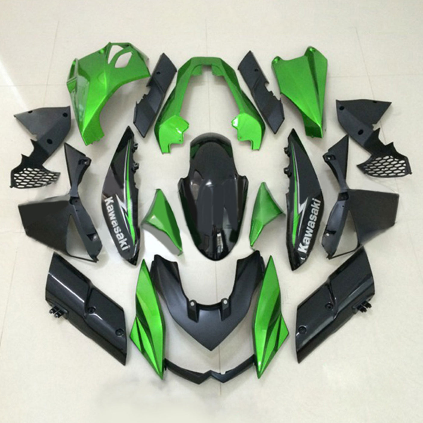 2010-2013 Kawasaki Z1000 Fairing Kit Bodywork Plastic ABS