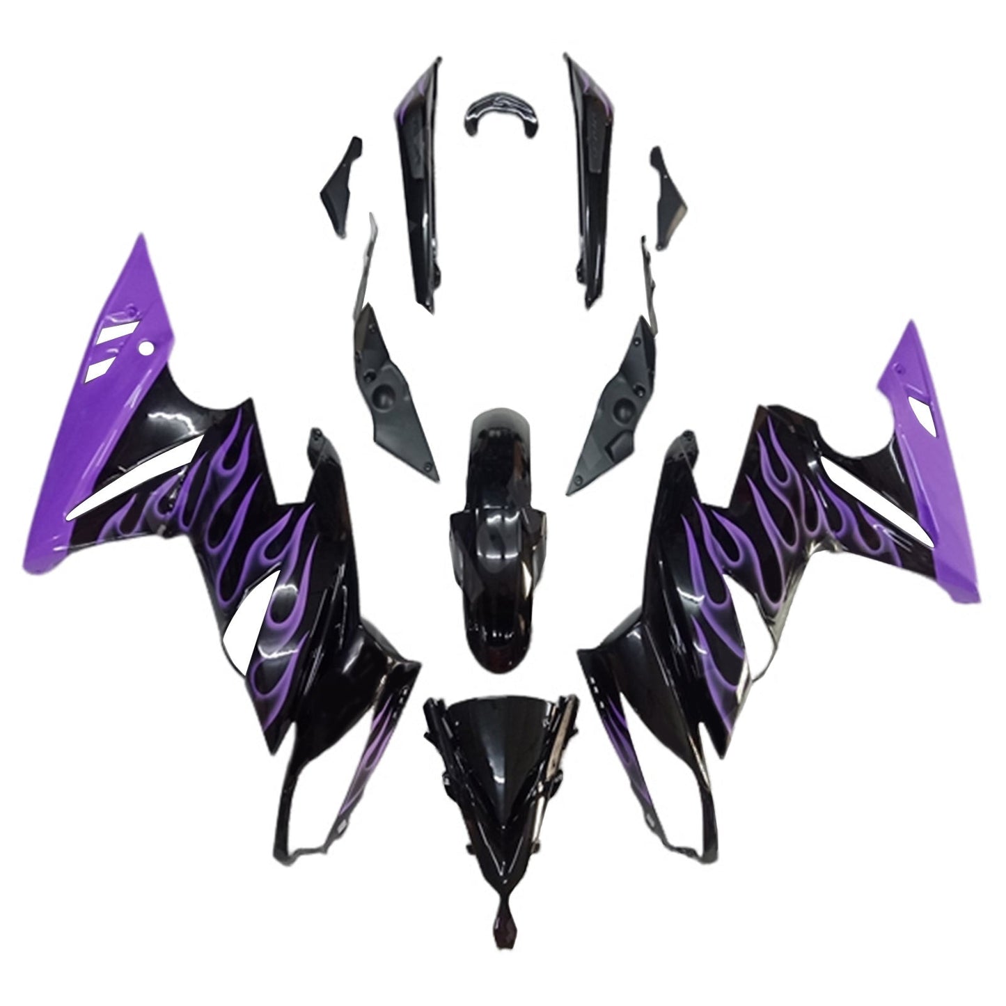 2009-2011 Kawasaki Ninja 650 ER-6F EX650 04# Fairing Kit Plastic