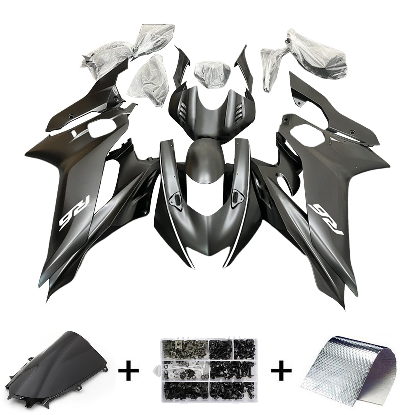 2017-2023 Yamaha YZF-R6 Fairing Kit Bodywork Plastic ABS