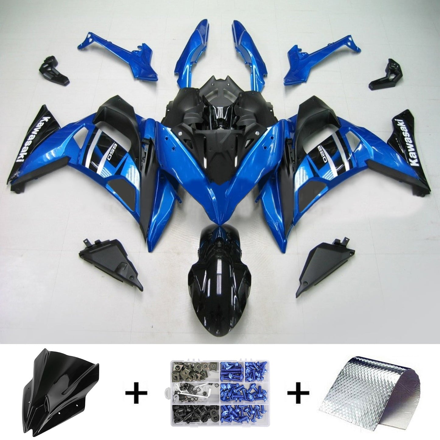 2020-2025 Kawasaki ER-6F Ninja650 Fairing Kit Bodywork ABS