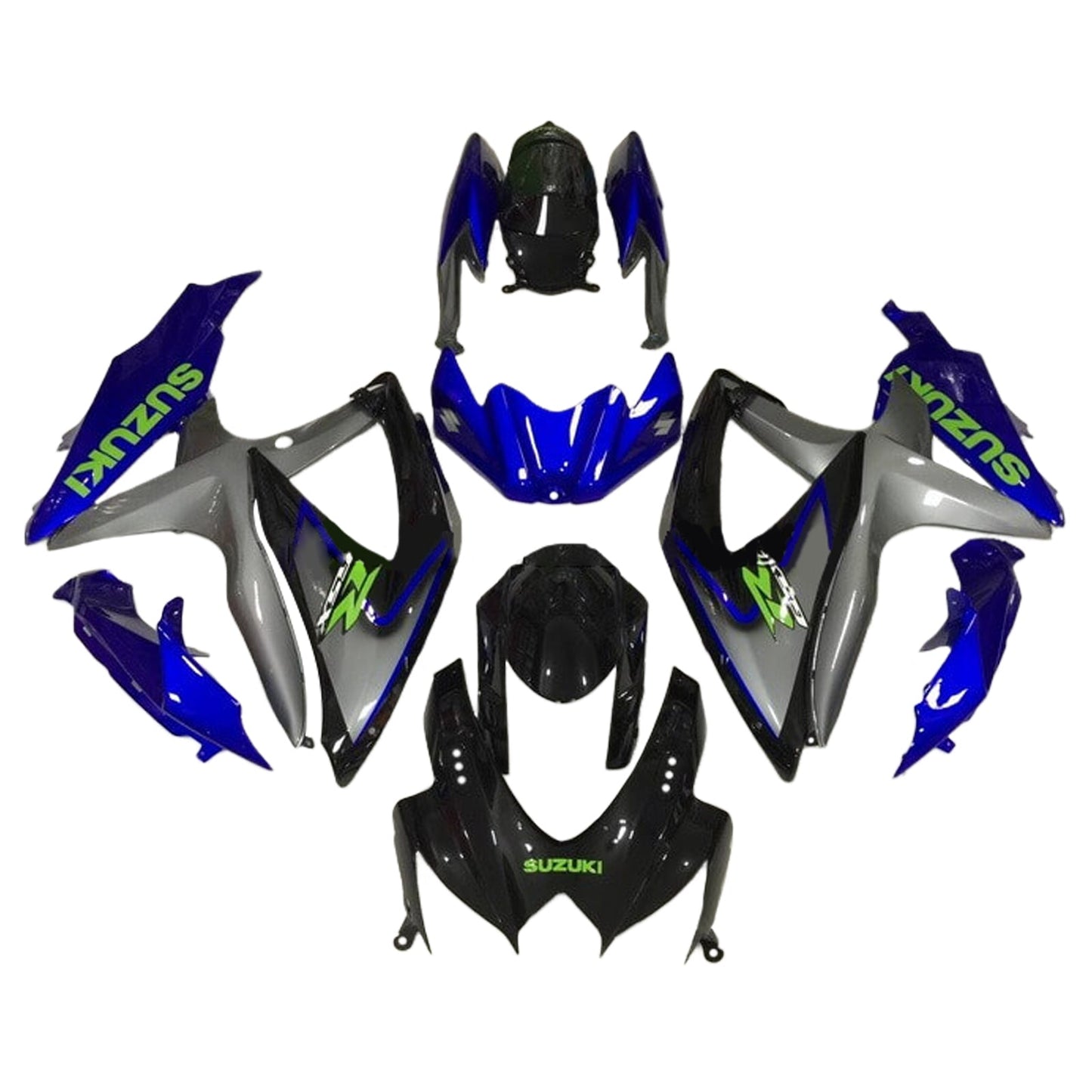 2008-2010 Suzuki GSXR 600/750 K8 Fairing Kit Bodywork Plastic ABS