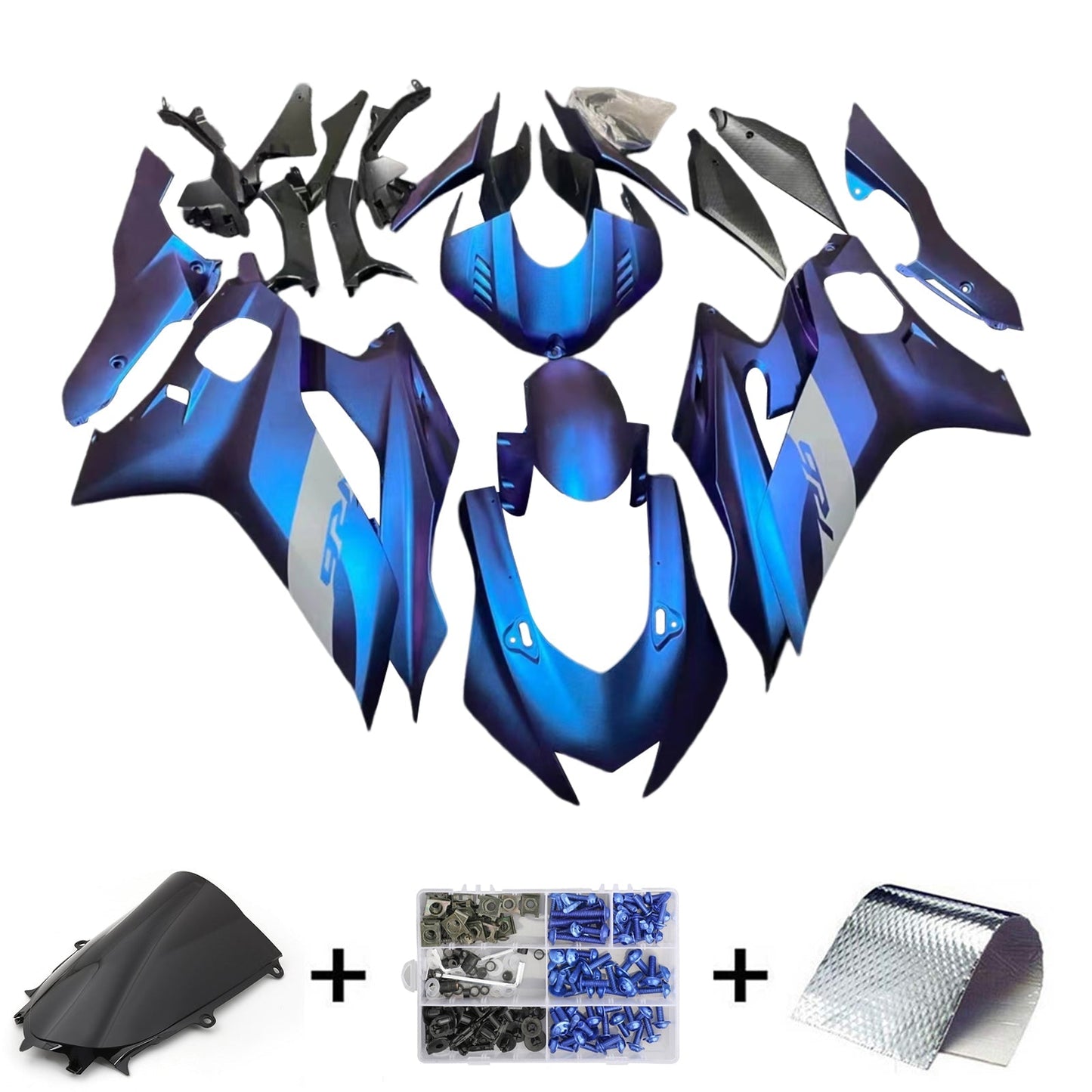 2017-2023 Yamaha YZF-R6  Fairing Kit Bodywork Plastic ABS