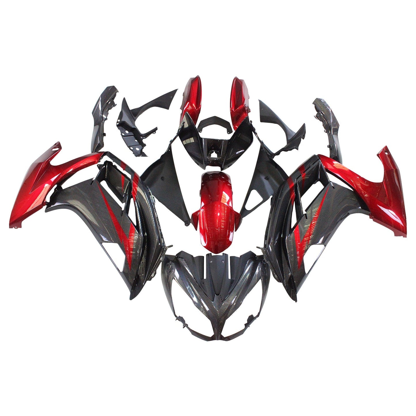 2012-2016 Kawasaki ER6F Ninja650 Fairing Kit Bodywork Plastic ABS