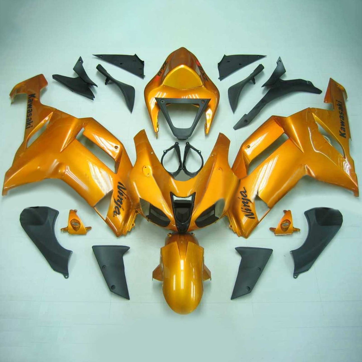 2007-2008 Fairing Kit For Kawasaki ZX6R 636 Generic