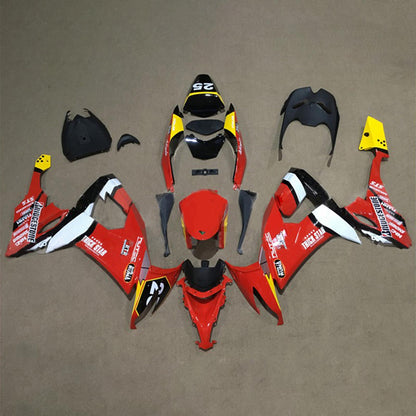 2008-2010 Kawasaki ZX10R Fairing Kit Bodywork Plastic ABS