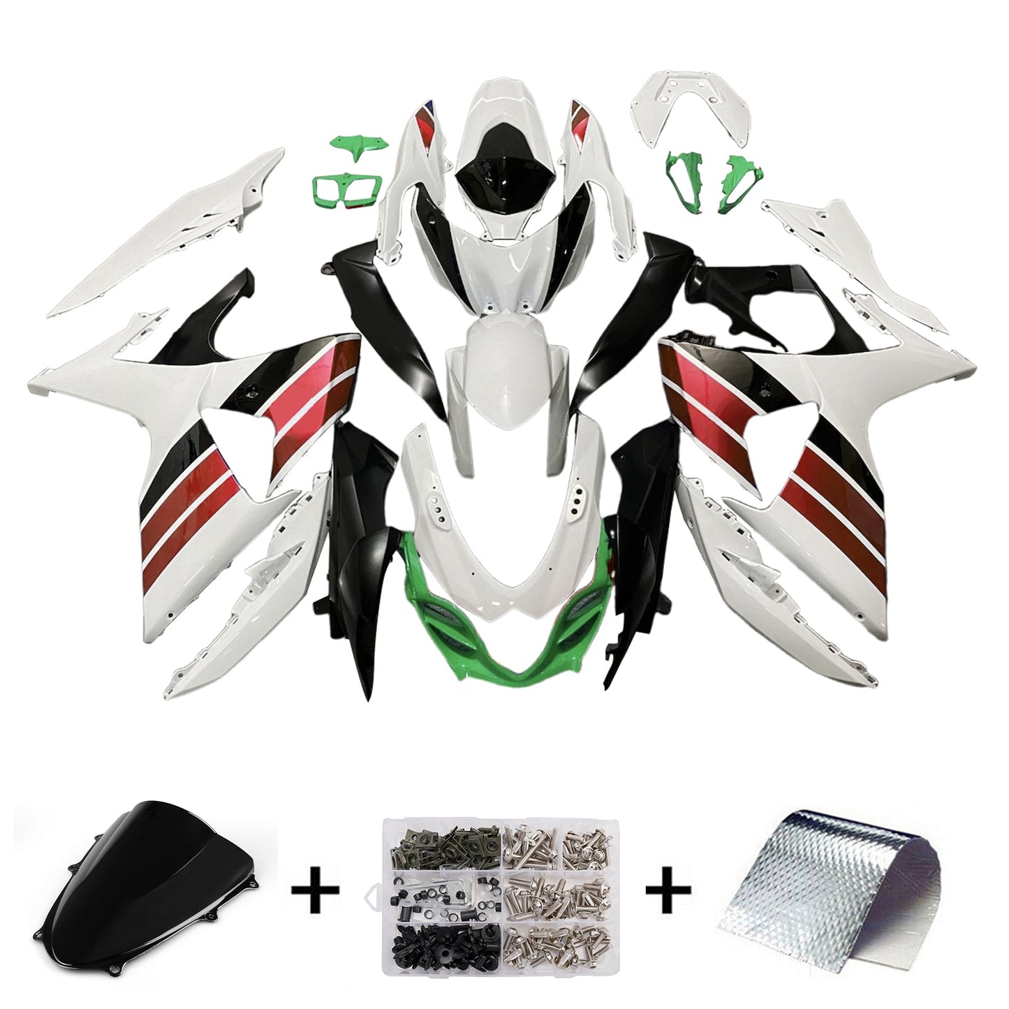 2009-2016 Injection Fairing Kit Bodywork Plastic ABS For Suzuki GSXR1000 K9