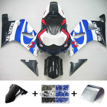2001-2003 Suzuki GSXR750 Fairing Kit Bodywork Plastic ABS