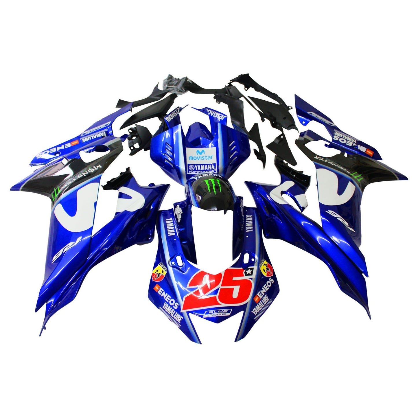 2017-2023 Yamaha YZF-R6 Fairing Kit Bodywork Plastic ABS