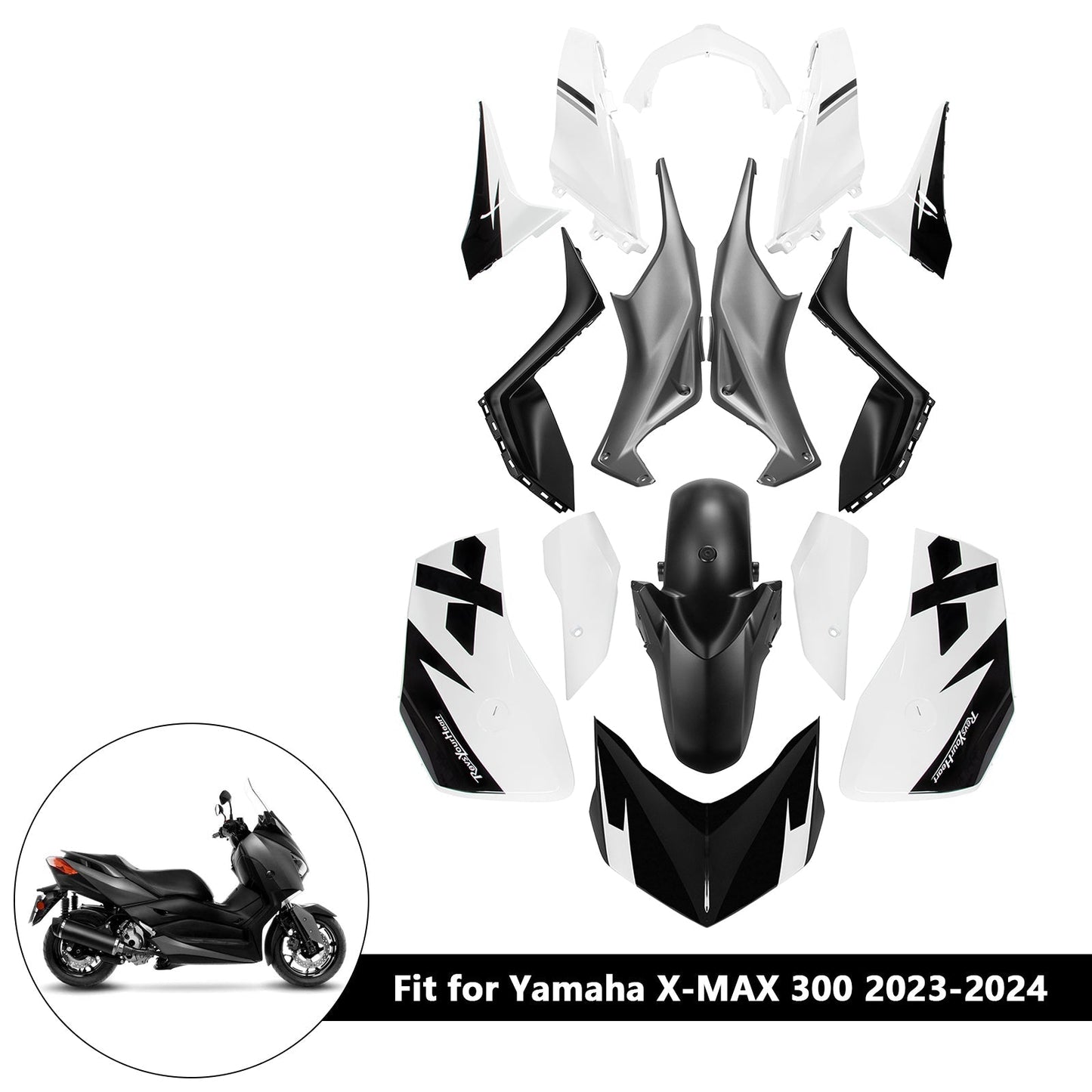 2023-2024 Yamaha X-MAX 300 XMAX Fairing Kit