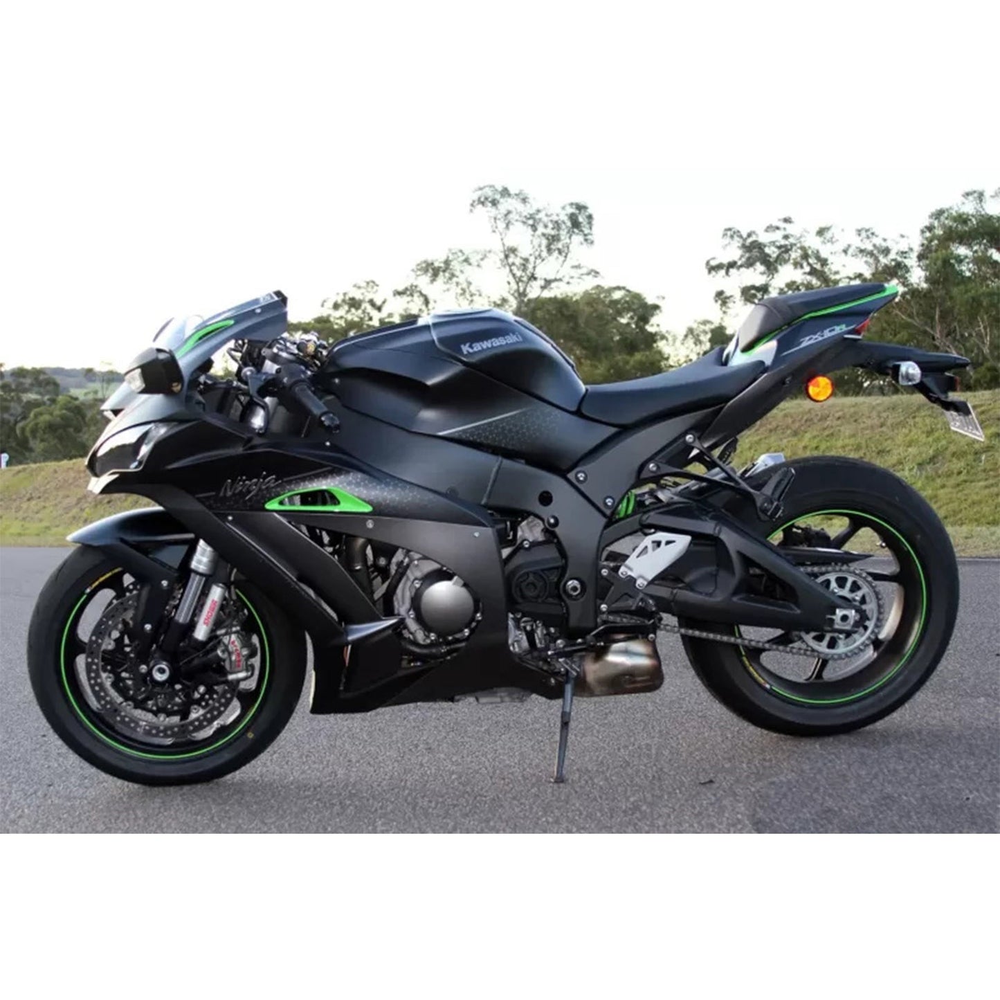 2008-2012 Kawasaki EX250 Ninja250R Fairing Kit Bodywork Plastic ABS