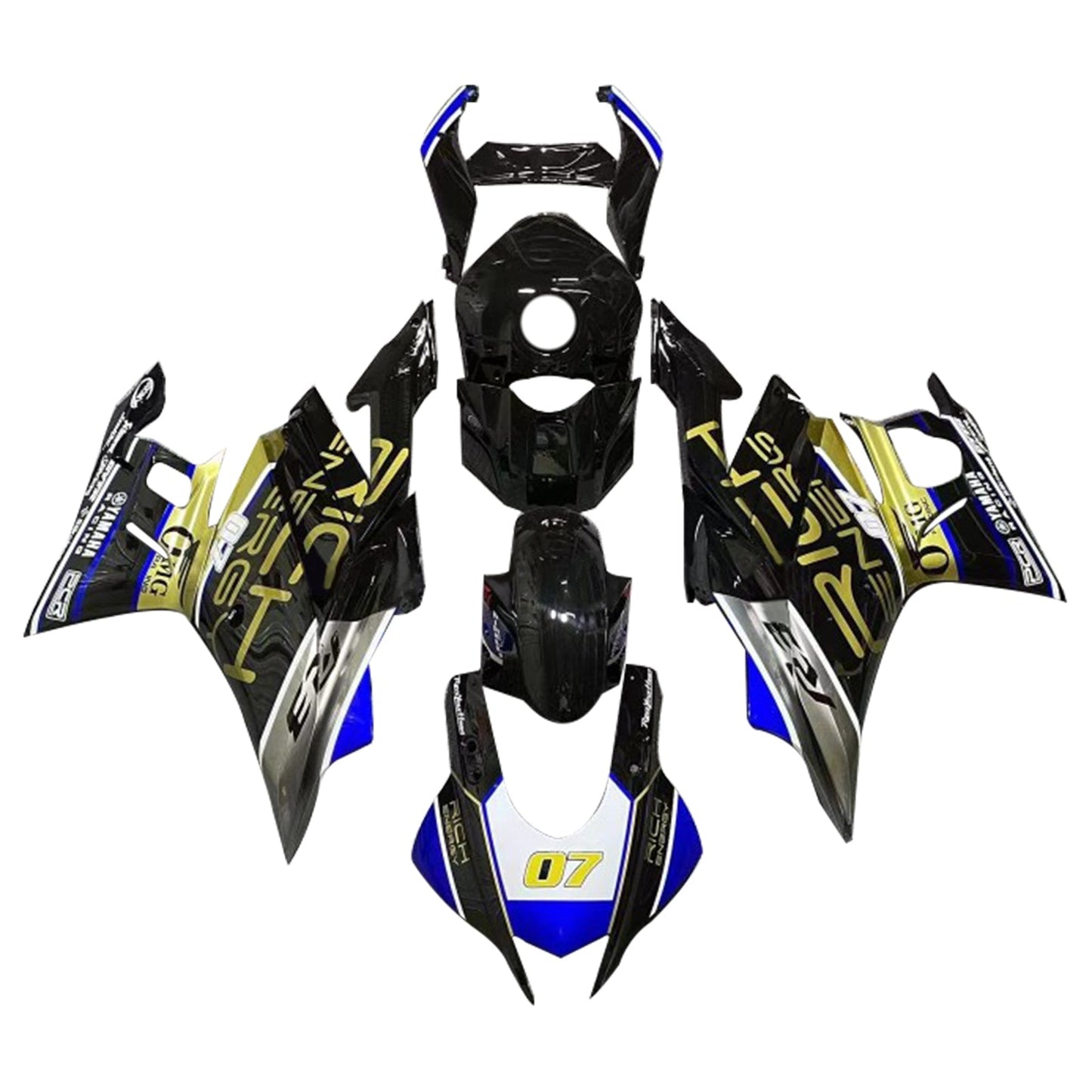 2022-2024 Yamaha YZF-R3 R25 Fairing Kit Bodywork Plastic ABS