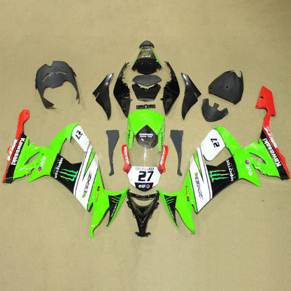 2008-2010 Kawasaki ZX10R Fairing Kit Bodywork Plastic ABS