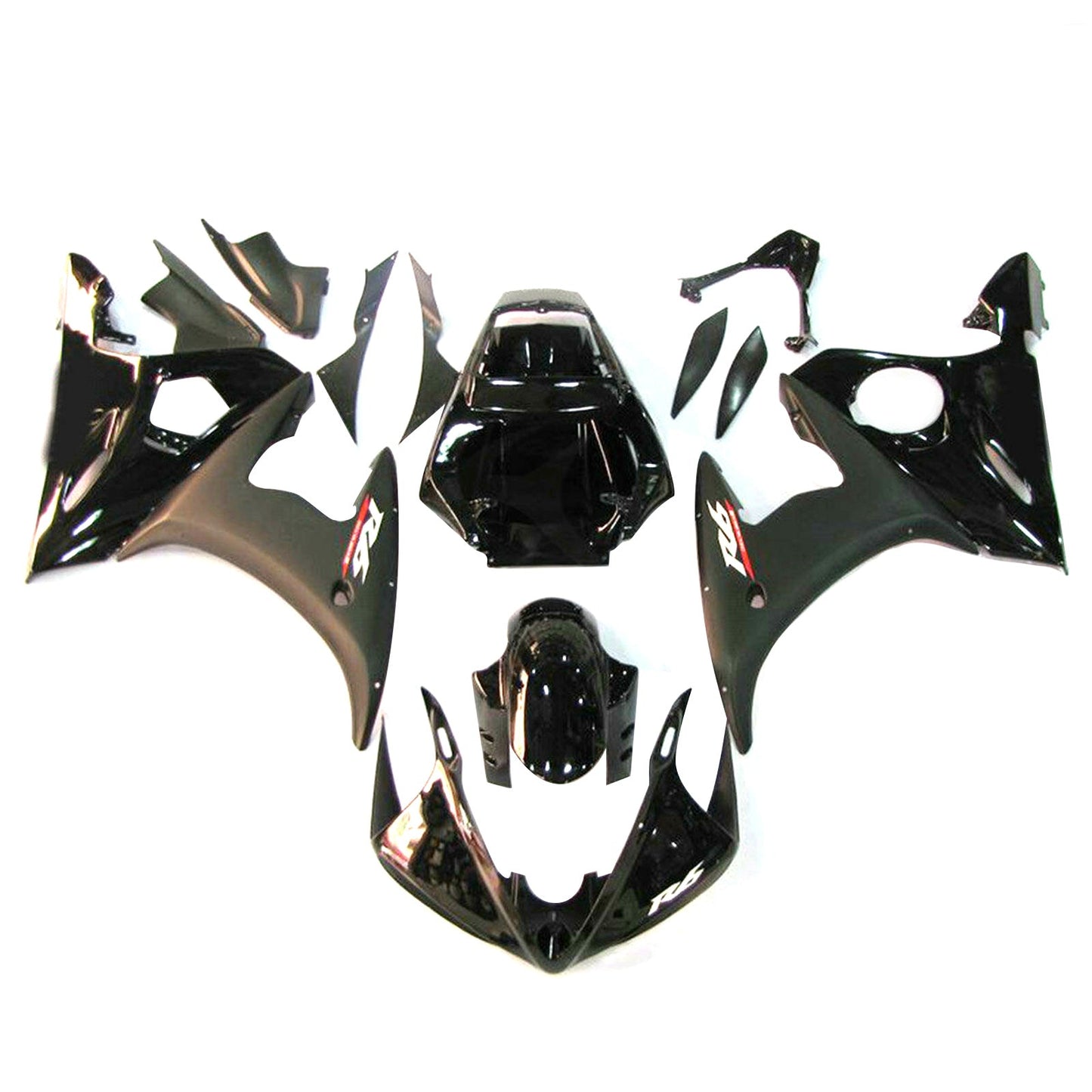 2003-2004 Fairing Kit For YAMAHA YZF-R6 YZF R6 Black Generic