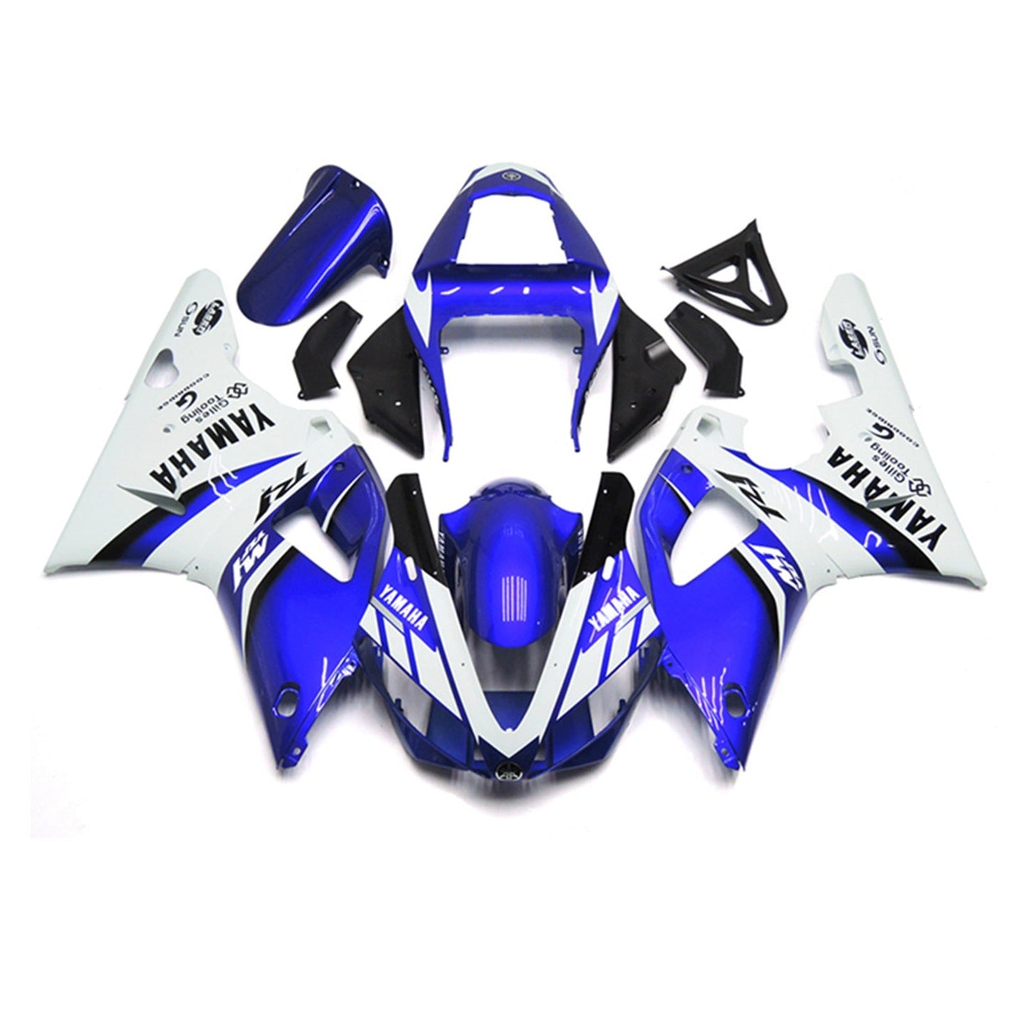 2000-2001 Yamaha YZF 1000 R1 Fairing Kit Bodywork Plastic ABS