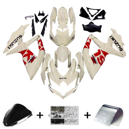 2008-2010 Suzuki GSXR 600/750 K8 Fairing Kit Bodywork Plastic ABS