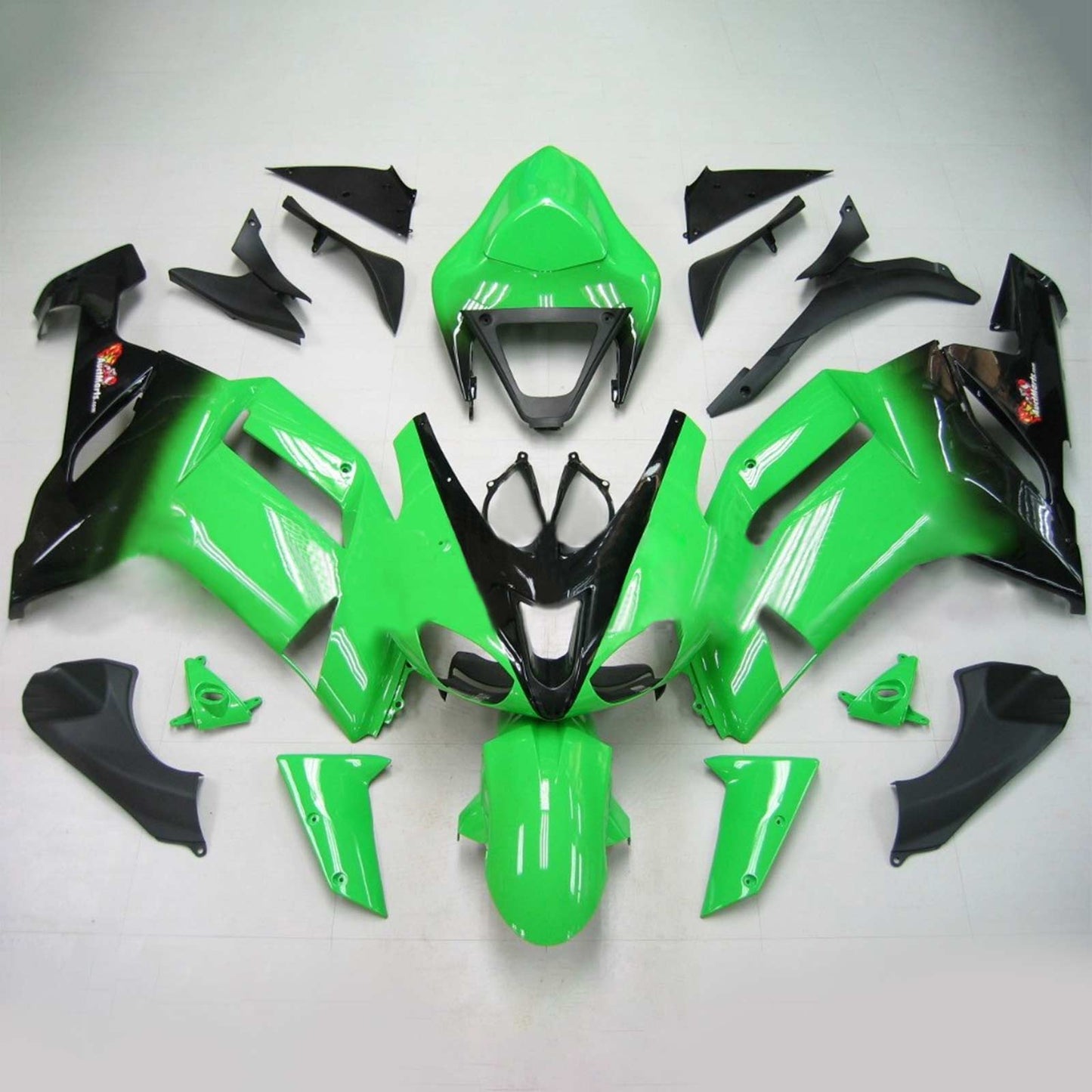 2007-2008 Fairing Kit For Kawasaki ZX6R 636 Generic