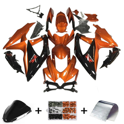 2008-2010 Suzuki GSXR 600/750 K8 Fairing Kit Bodywork Plastic ABS