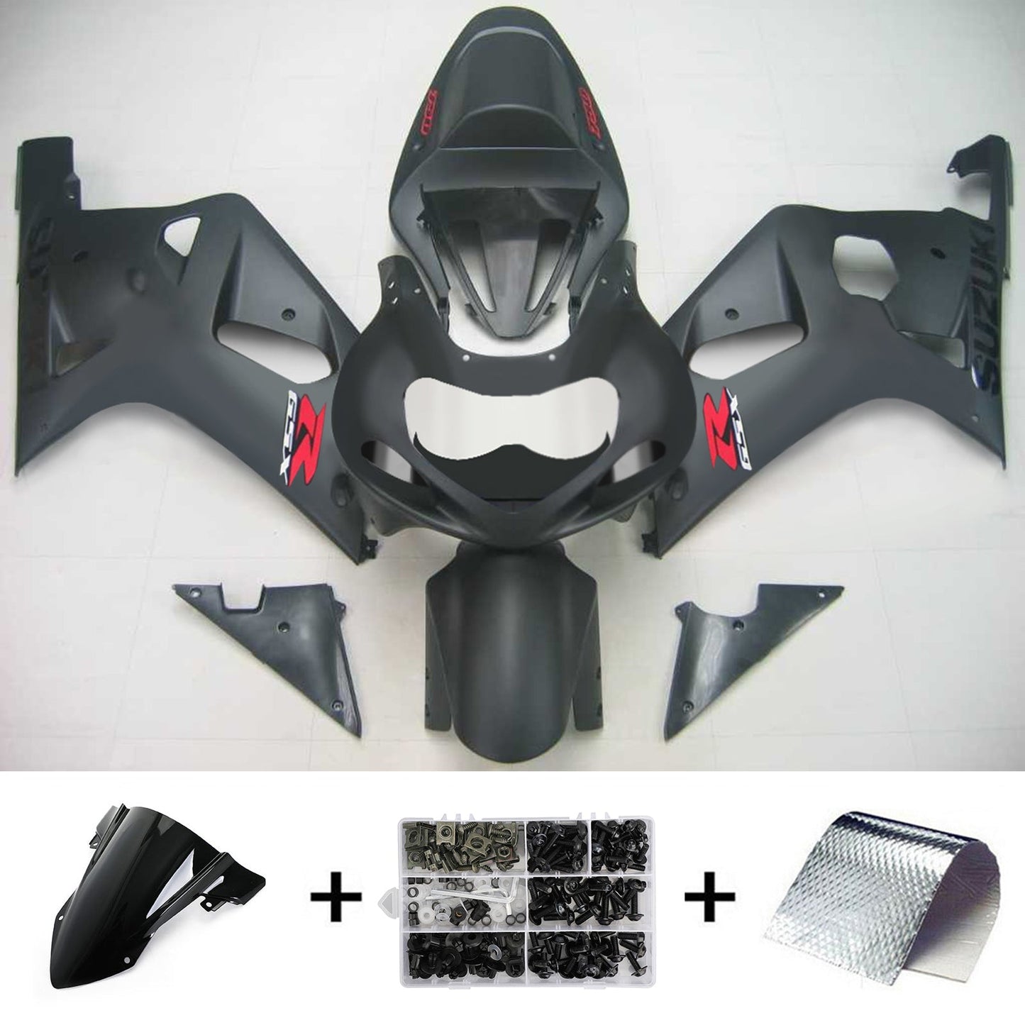 2001-2003 Suzuki GSXR750 Fairing Kit Bodywork Plastic ABS