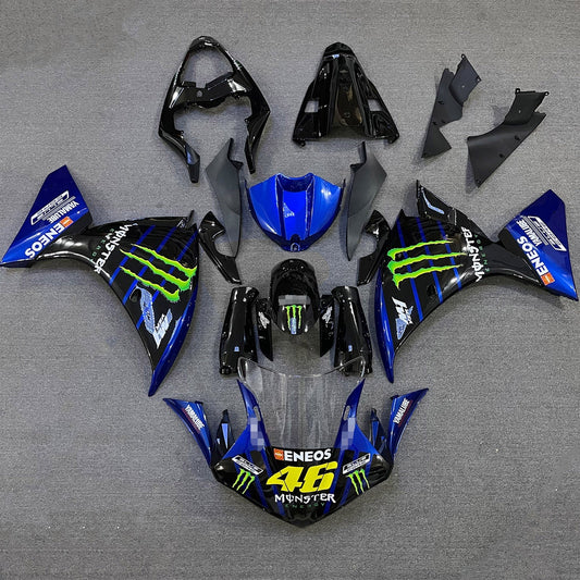 2012-2014 Yamaha YZF-R1 Fairing Kit Bodywork Plastic ABS