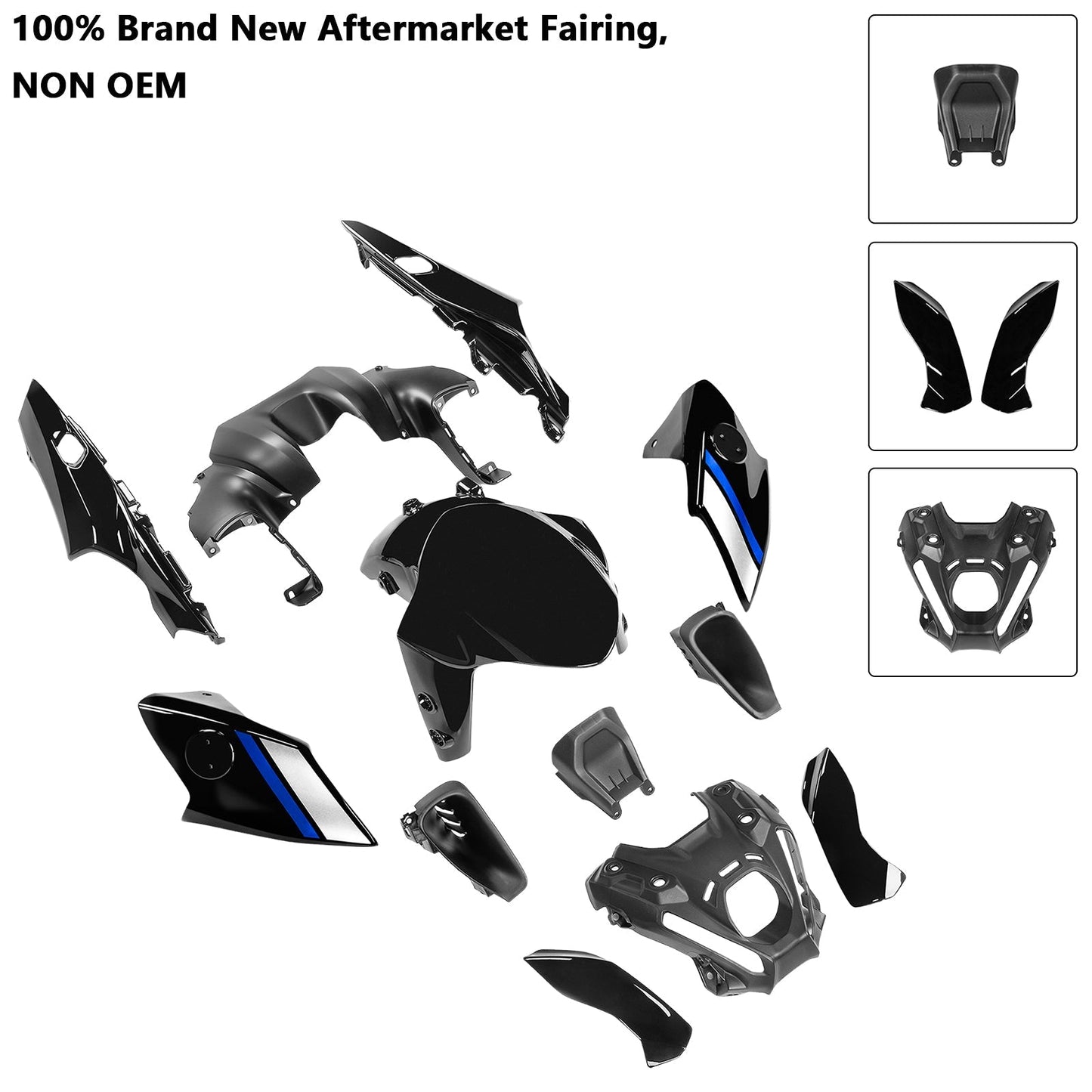2021-2023 Yamaha MT-09 / MT-09 SP Fairing Kit