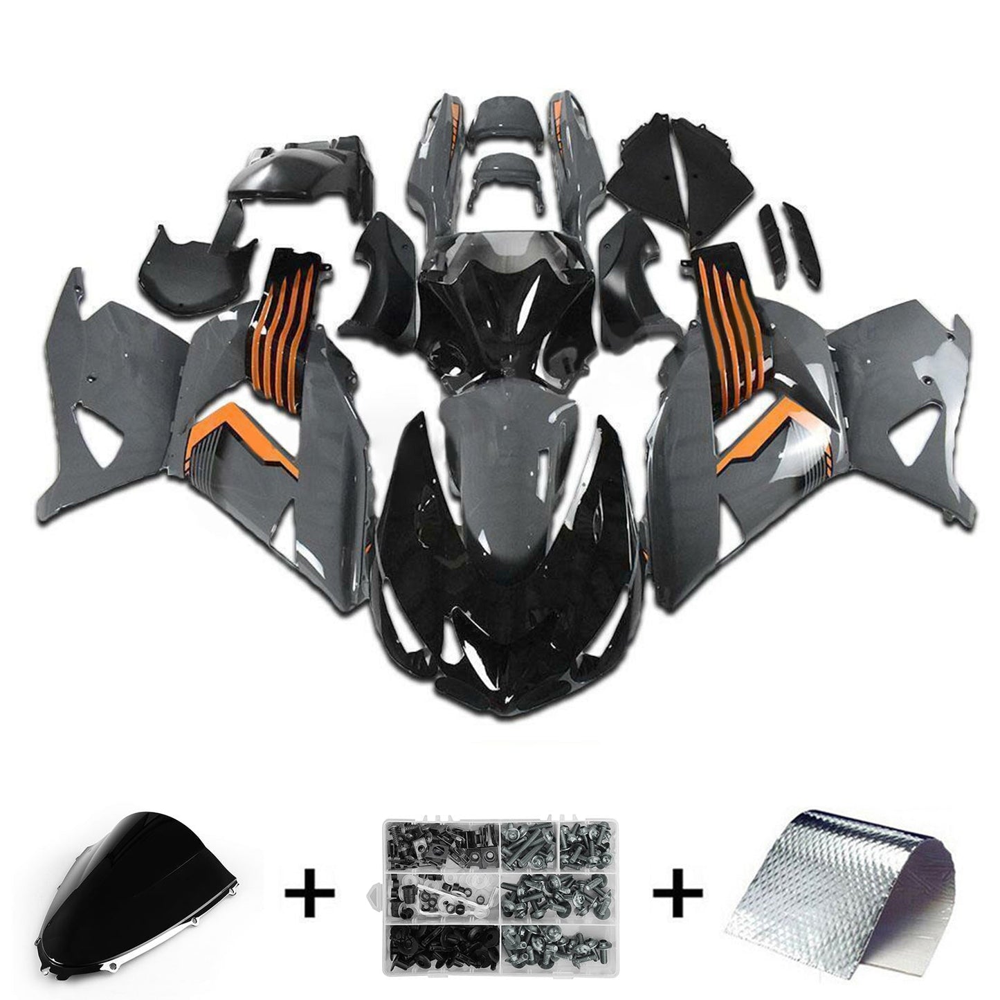 2006-2011 Kawasaki ZX14R ZZR1400 Fairing Kit Bodywork
