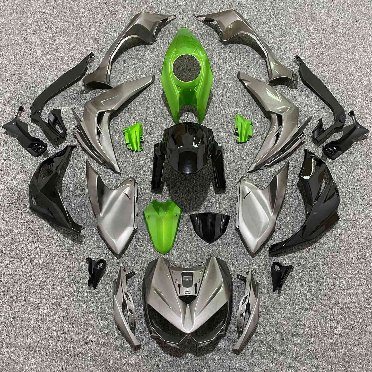 2014-2017 Kawasaki Z1000 Fairing Kit Bodywork Plastic ABS