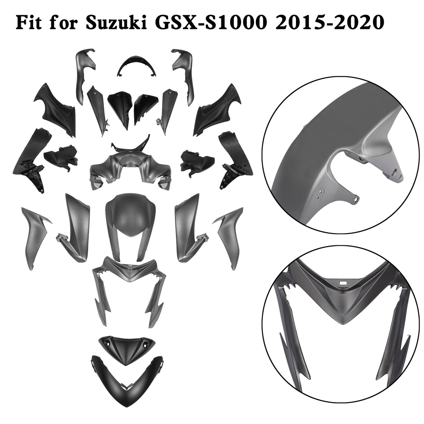 2015-2020 Suzuki GSX-S 1000 GSXS Plastic Bodywork Fairing Kit