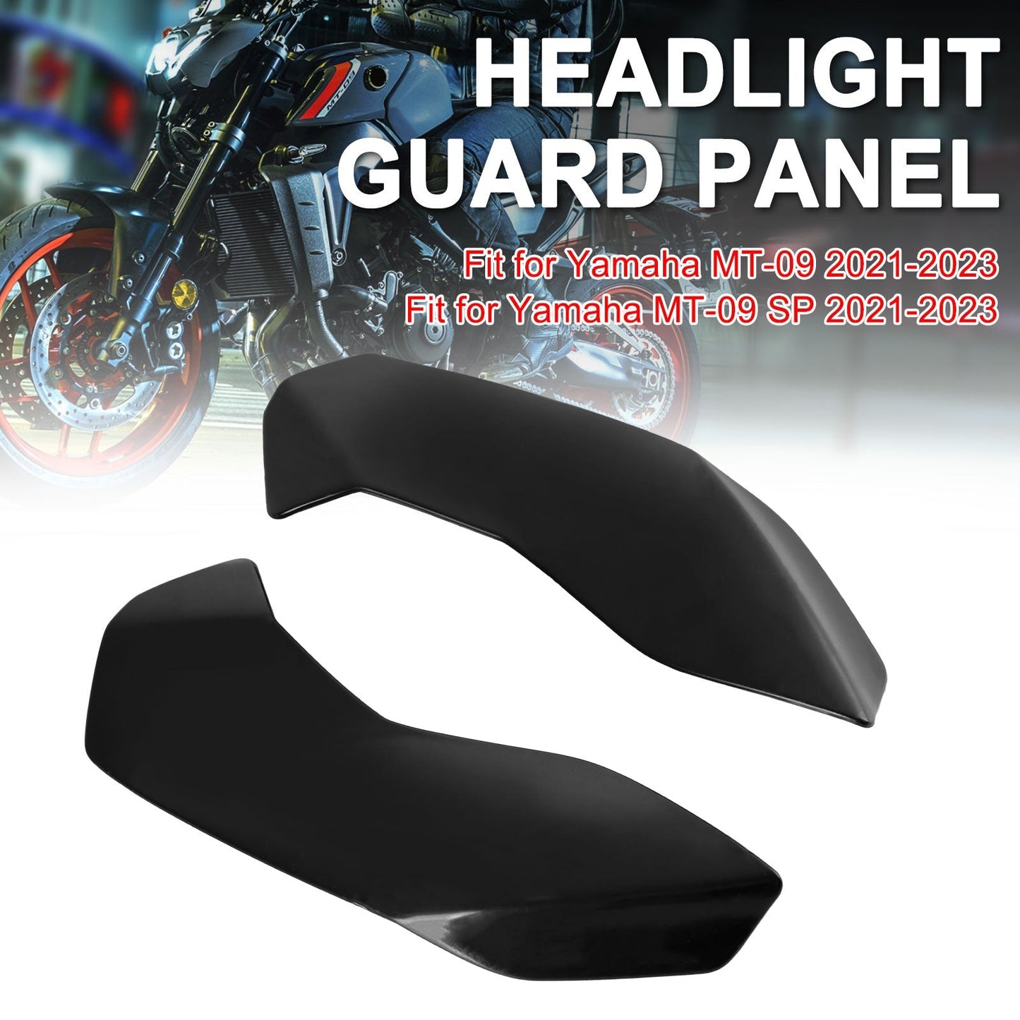 2021-2023 Yamaha MT-09 / MT-09 SP Bodywork Fairing Injection Unpainted