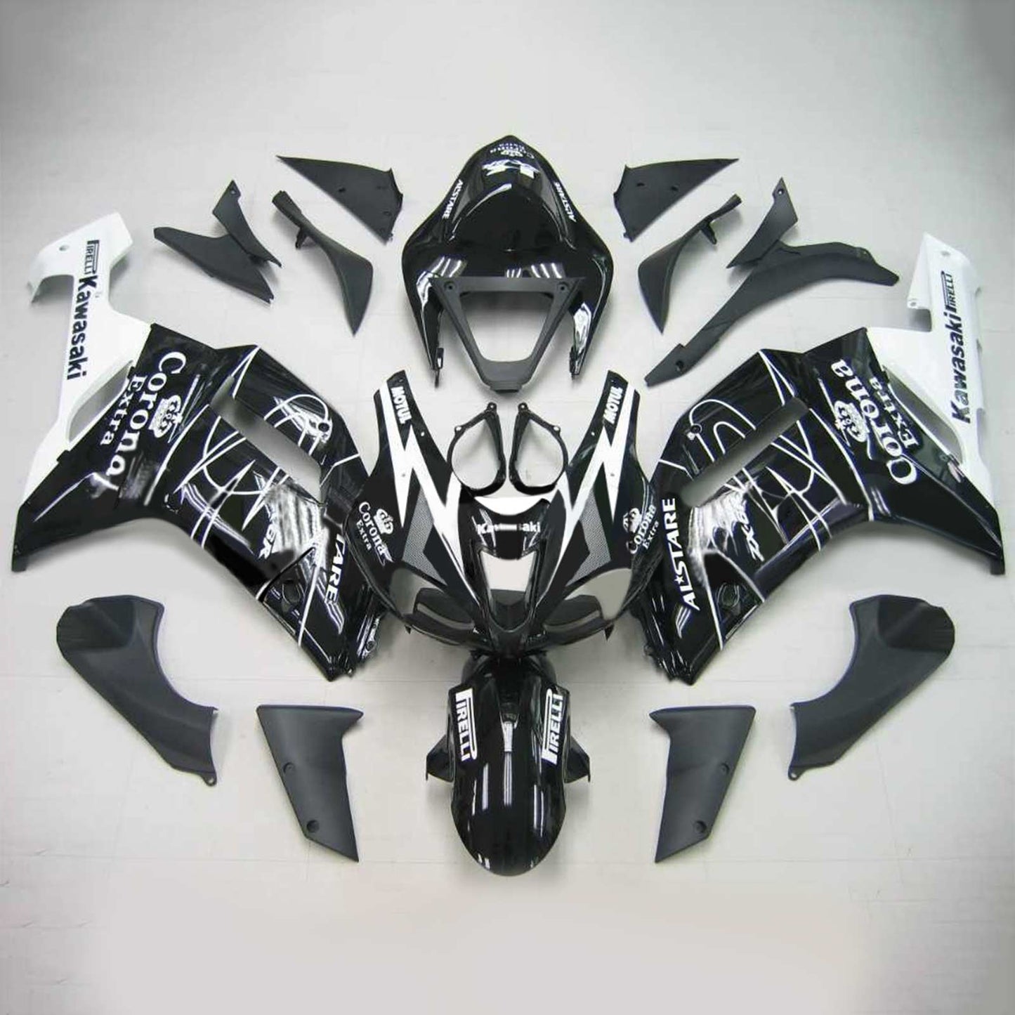 2007-2008 Fairing Kit For Kawasaki ZX6R 636 Generic