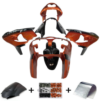 2000-2001 Kawasaki ZX9R Fairing Kit Bodywork Plastic ABS